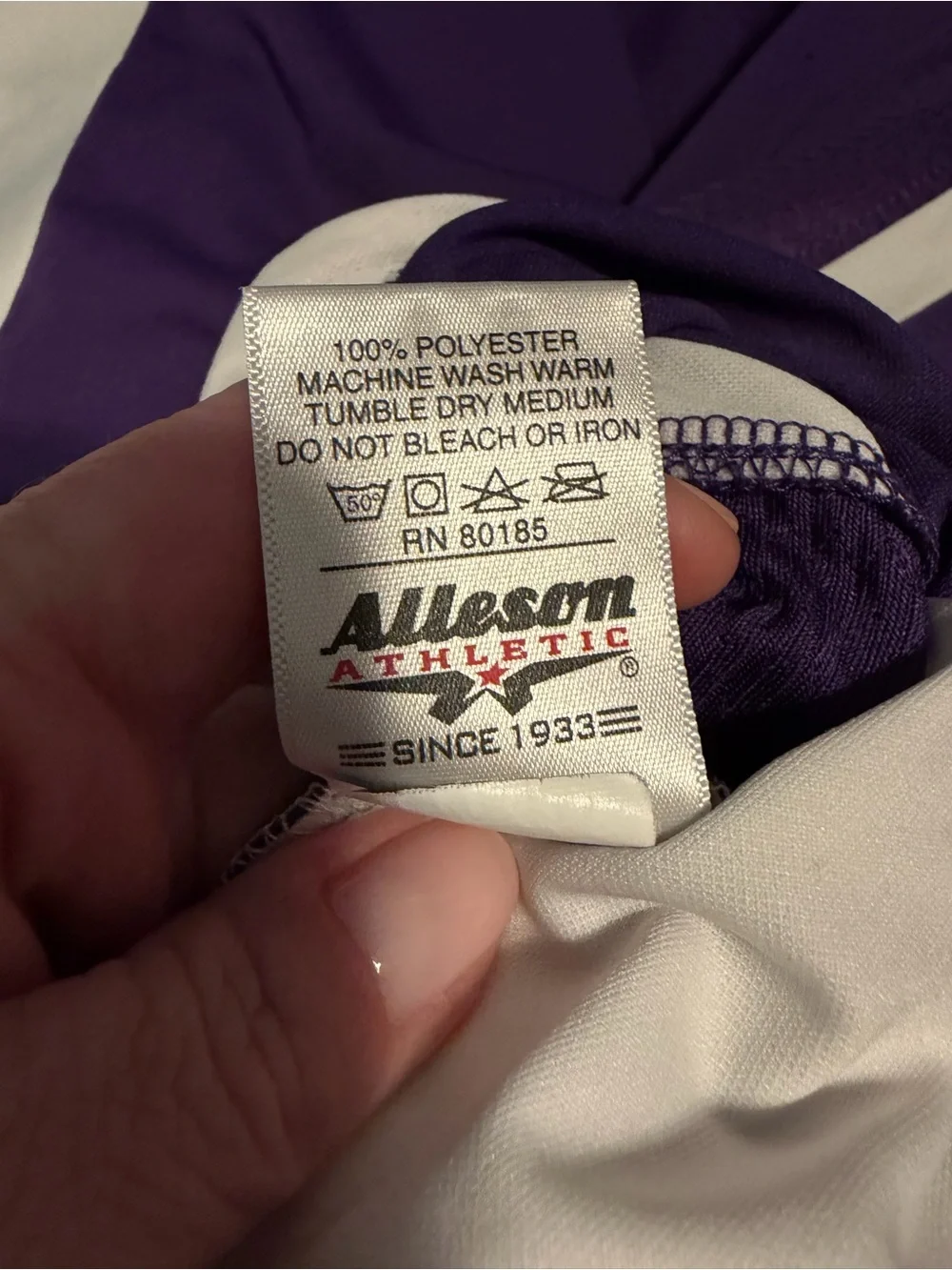 N/A purple athletic